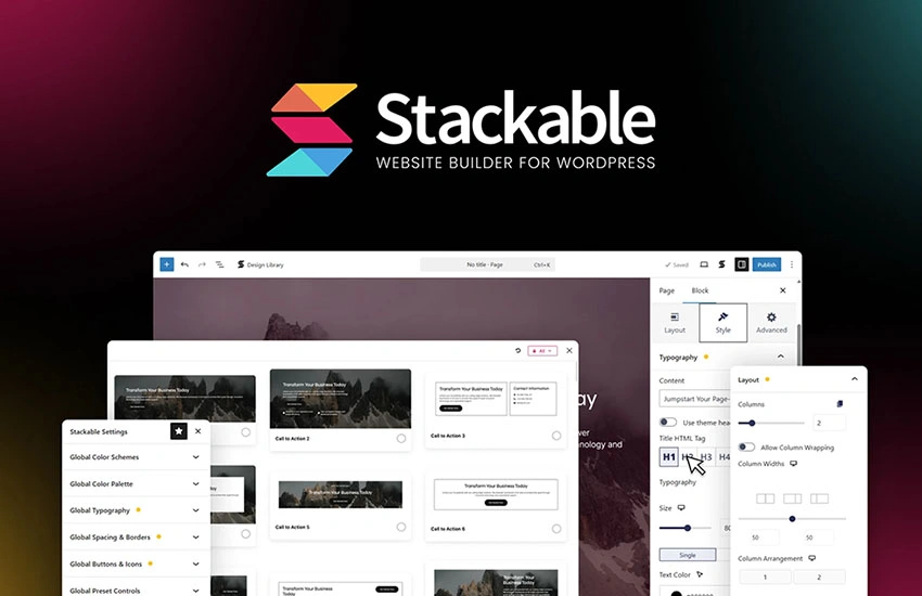 Stackable Blocks Pro
